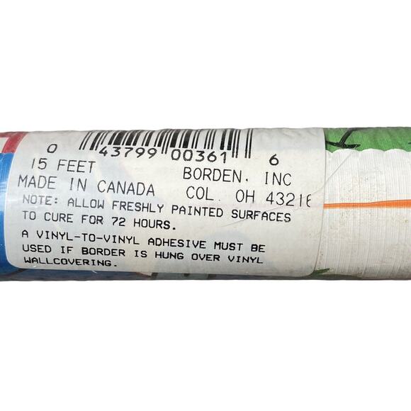 Sesame Street Vinyl Wall Border 15 Feet Prepasted Home Decor 2 Roll Set NEW - Picture 5 of 6